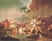 George Carter Death of Captain James Cook Sweden oil painting artist